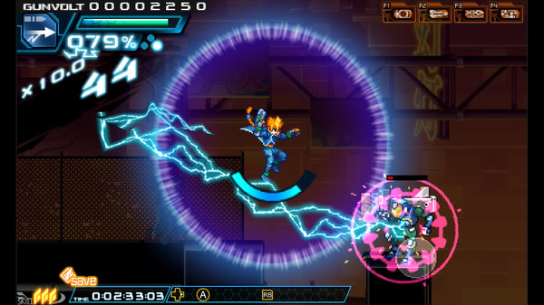 苍穹雷霆:Gunvolt Azure Striker Gunvolt PC中文版下载