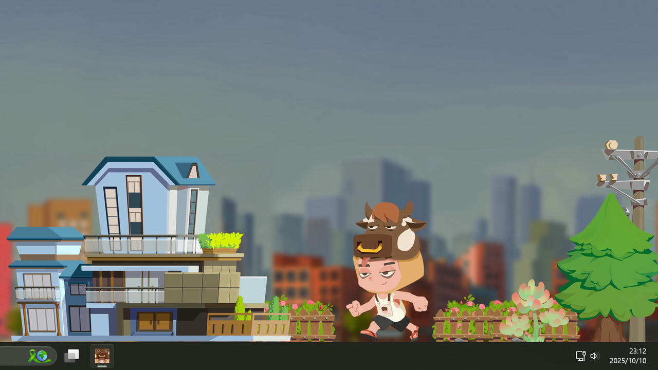 【B6351】牛马桌面 Workhorse Desktop v1.0.4.Build.20730447.20241110-摸鱼挂机 免安装中文版[287MB]